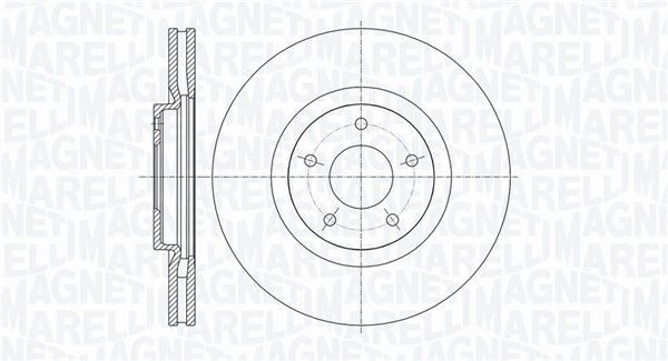 MAGNETI MARELLI Bremžu diski 361302040608